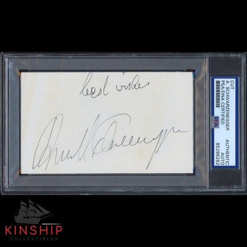 Arnold schwarzenegger signed - arnold,