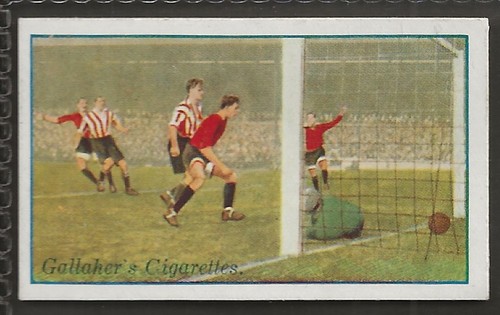 Gallaher footballers action - in,