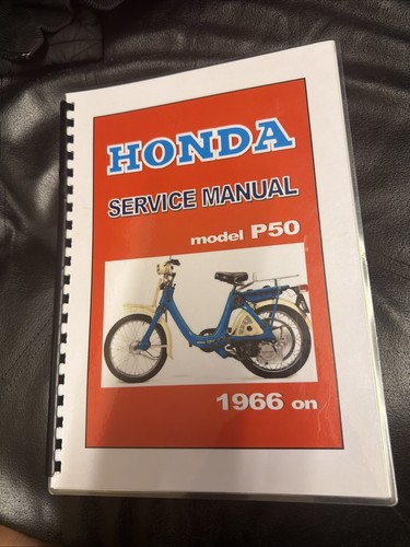 Honda p50 service manual - honda,