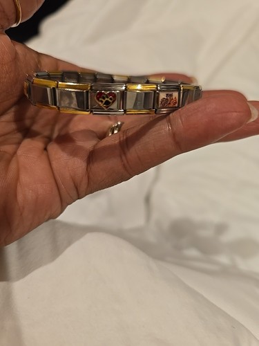 Vintage charm bracelet silver - charm,