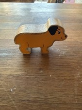 Vintage Wooden Toy Dog