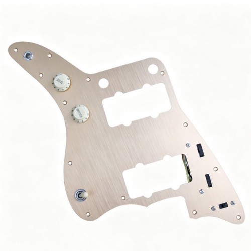 Loaded pickguard gold tone - loaded, gold-tone