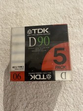 TDK D90 / D-90EA - 6 Pack 90