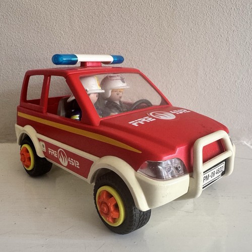 Playmobil fire truck - fire, with