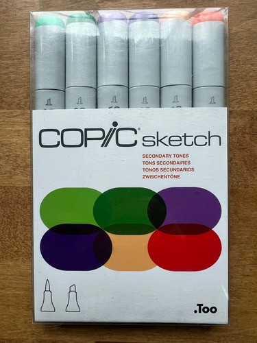 Copic sketch pens - sketch,