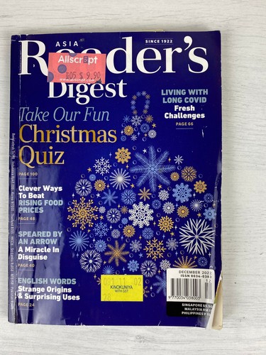 Reader digest magazine asia - reader's,