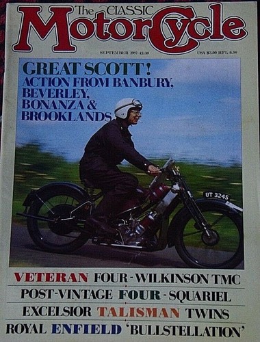 Classic motorcycle magazine - classic,