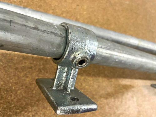 Galvanised silver metal - galvanised, indoor