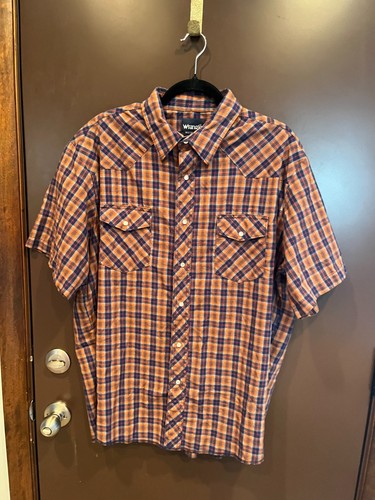 Wrangler western shirt men - shirt, men's