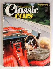 THOROUGHBRED & CLASSIC CARS MAGAZINE DEC 1984, JOWETT JAVELIN, PORSCHE 944, MG
