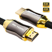 TechExpert HDMI 2.1 8K 4K Professional Ultra HD 2160p eARC HDR 48GB/Sec Cable
