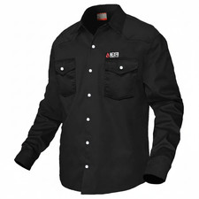 NEXFR FR  Shirts for Men | Welding Shirt with Pearl Snap Buttons | NFPA2112