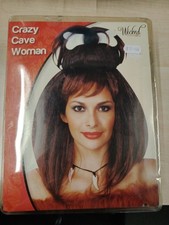 Brown Crazy Cavewoman Wig
