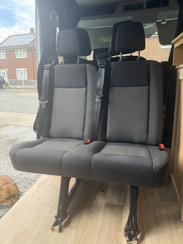 Nearly new ford transit - nearly, double