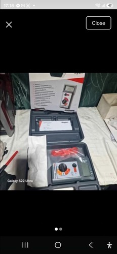New megger mit220 insulation - new!,