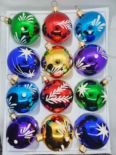 Handmade christmas baubles - christmas,