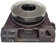 Kodak Ektalite 1500 35mm Slide Projector Vintage Power Tested Only