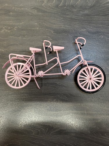 Vintage tandem bike ornament
