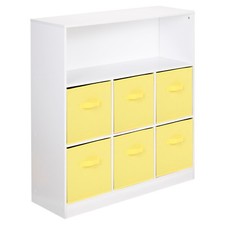 Wooden Wide 7 Cubed Cupboard