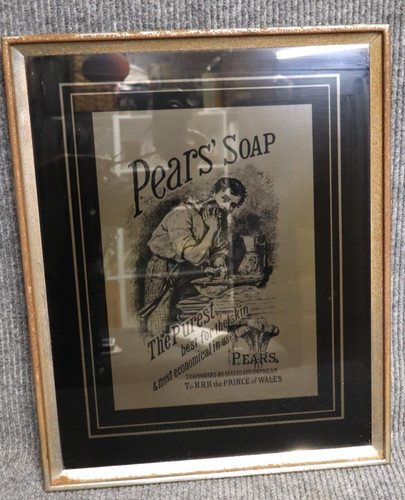 Vintage pears soap advertising - vintage,