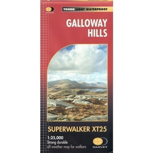 Galloway hills superwalker - superwalker, map