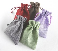 Jute Drawstring Dice Bags Fantasy Role Playing DND RPG Games LARP Coin Purse Bag