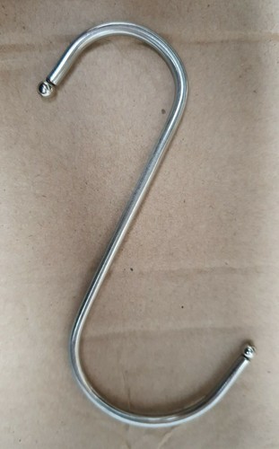 Stainless steel hooks - 5x, "s"