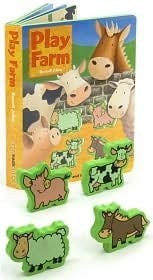Play farm with soft and - and, safe