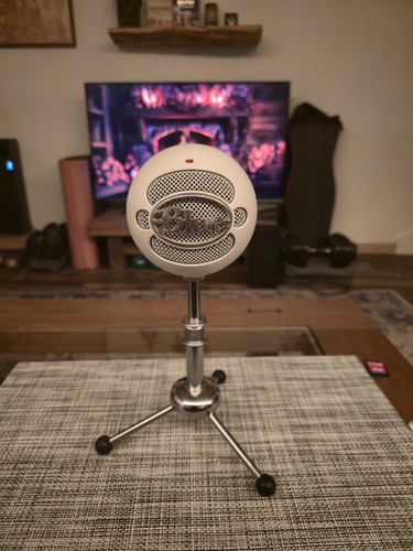 Snowball blue microphone usb - blue,