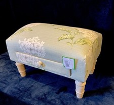 Rectangular Green Floral Linen