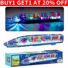 Autism Calming Sensory LED Light Train Toy with Music Special Needs Kids Gift