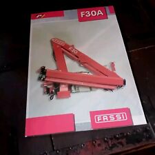 FASSI BERGAMO HYDRAULIC CRANES