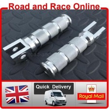 Honda Front Foot Pegs Silver