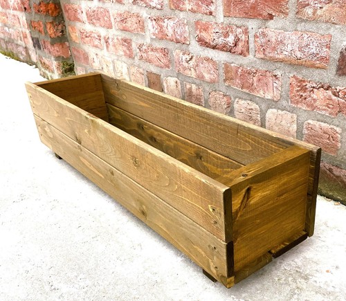 Garden planters large - planters, wooden