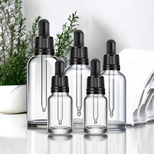 Clear Glass Bottles 10ml-100ml