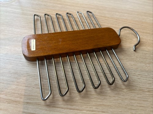 Teak wood hanger - teak, ties