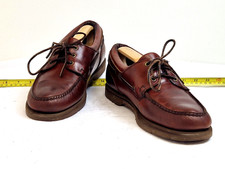 Sebago Docksides men Comfort Deck shoes Leather Brown UK 10.5 EU 45 US 11 W