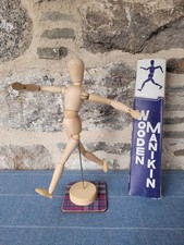 Wooden Manikin Vintage Desk