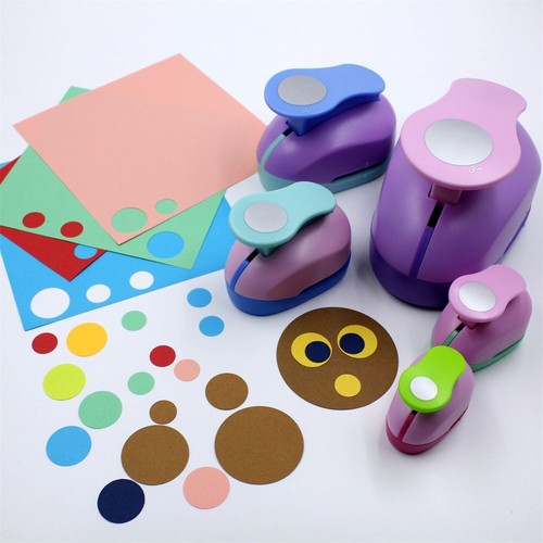 Hole punch circle shaped craft - circle,