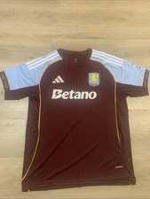 Aston Villa Shirt Size Mens