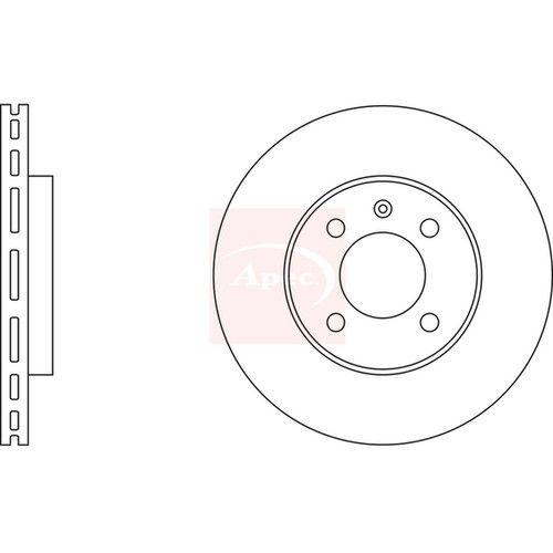 Brake discs vented for - for, vw