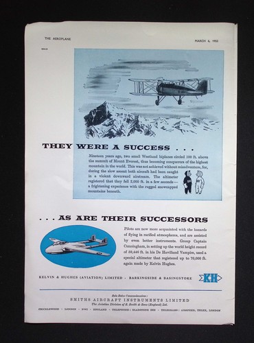 Original 1953 advert kelvin - 1953,
