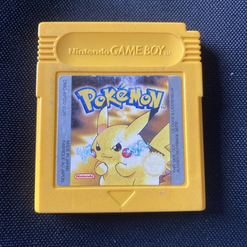 Pokémon yellow nintendo - yellow, game