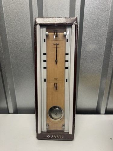 Twins pendulum clock - twins, modern