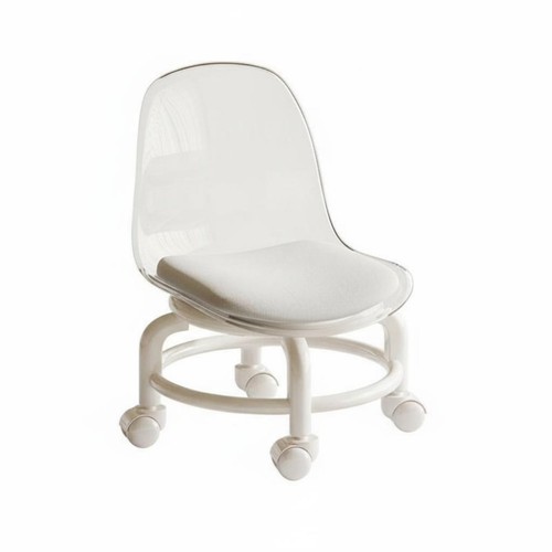 Transparent pulley stool - transparent,