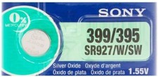 Sony SR927SW 399 LR927 AG7 SR57 395 1.55V Silver Oxide Watch Battery