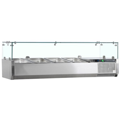 Topping counter refrigerated - counter,