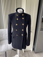 ZARA BLACK DOUBLE BREASTED