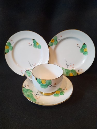 Paragon china art deco teacup - paragon,