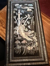 Large Chinese Lacquer Smoking